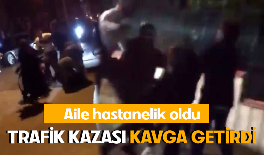 Bursa Nilüfer'de kaza tartışması kavgaya dönüştü