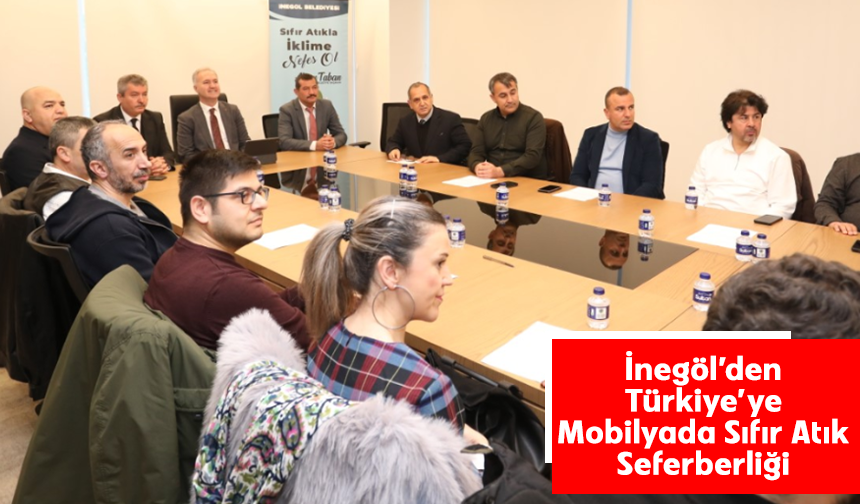 İnegöl’den Türkiye’ye Mobilyada Sıfır Atık Seferberliği