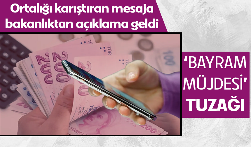 Bakanlık sosyal medyadaki 4 bin 500 TL 'bayram desteği' iddiasını yalanlandı!