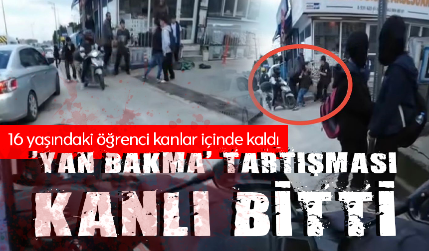 Bursa Yıldırım'da "yan bakma" tartışması kanlı bitti