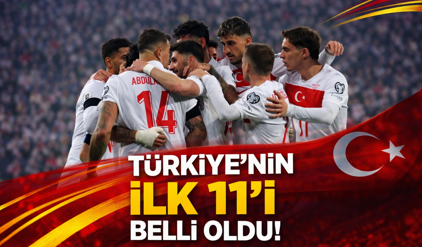 Türkiye - Romanya maçının 11'leri belli oldu