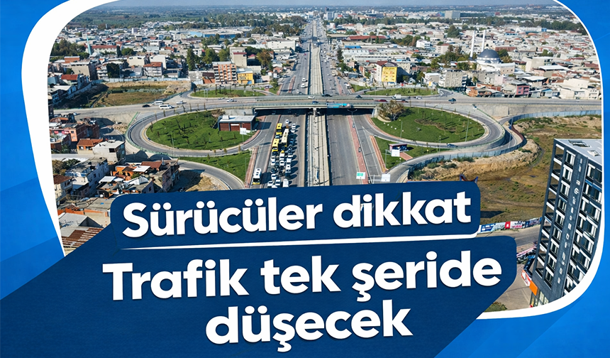 Bursa'da trafik düzenlemesi