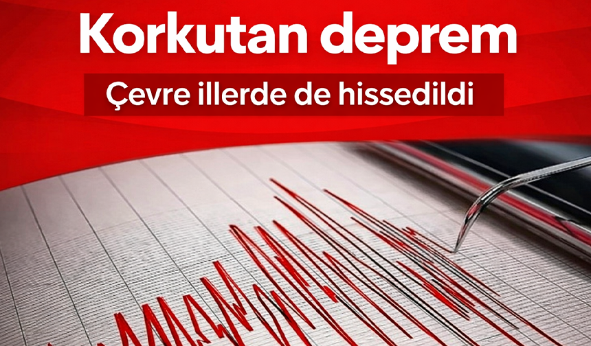 Denizli 5.1 büyüklüğünde sallandı