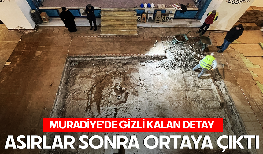 Bursa'da asırlar sonra ortaya çıktı... Muradiye'de gizli kalan detay