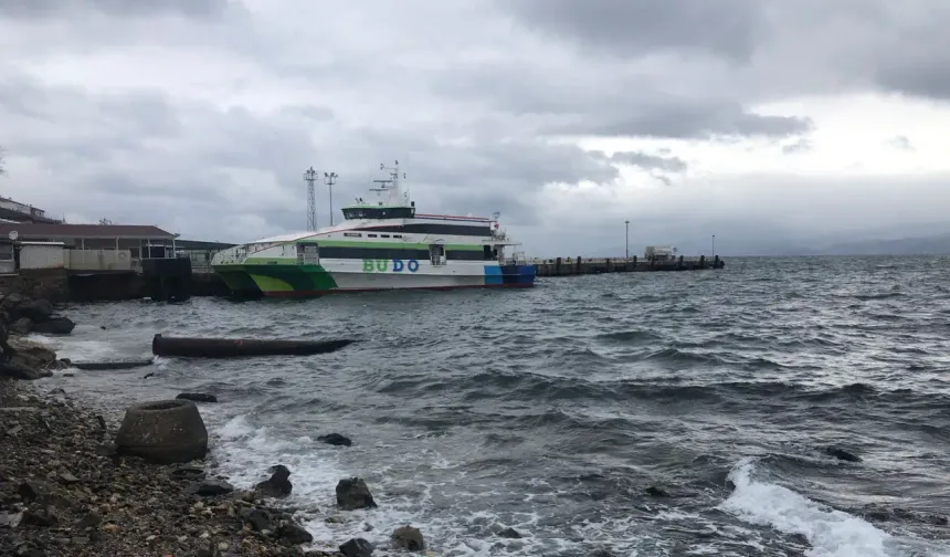 BUDO seferlerine olumsuz hava engeli