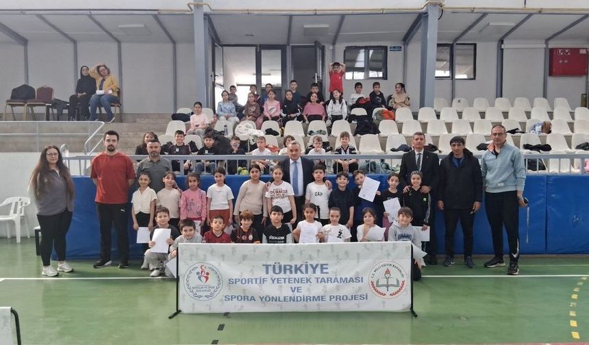 Bilecik'te yetenek taraması yapıldı