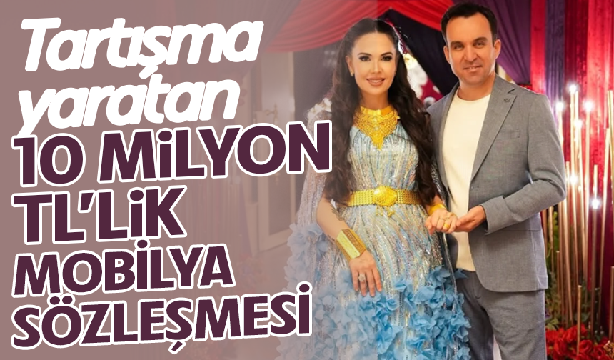 Tartışma yaratan 10 milyon TL'lik mobilya sözleşmesi