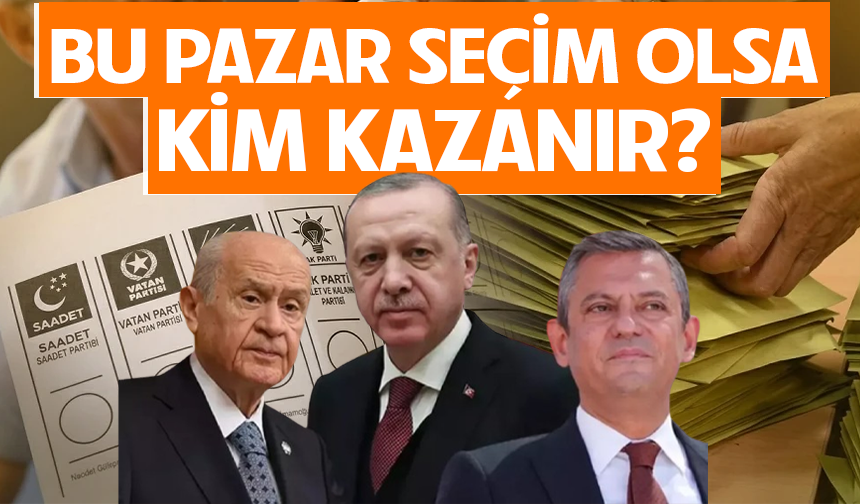 Bu pazar seçim olsa kim kazanır?