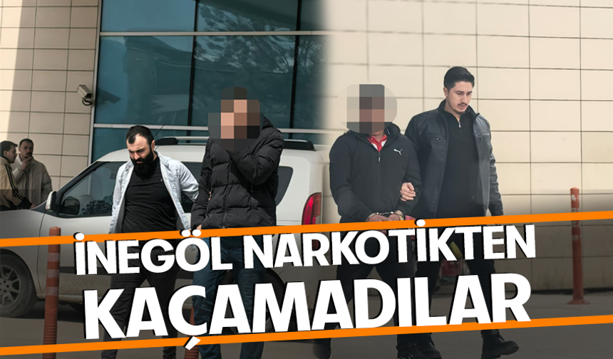 İnegöl'de uyuşturucu taciri yakalandı