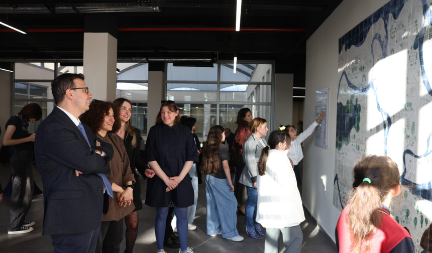 Şehrin hikayesini Nilüferli çocuklar çizdi