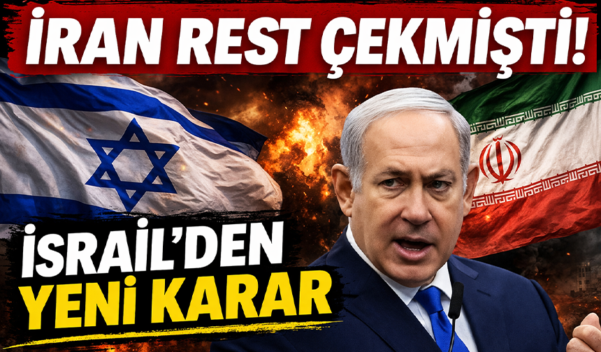 İran, ateşkesin tehlikeye gireceğini söylemişti, Netanyahu talimat verdi!