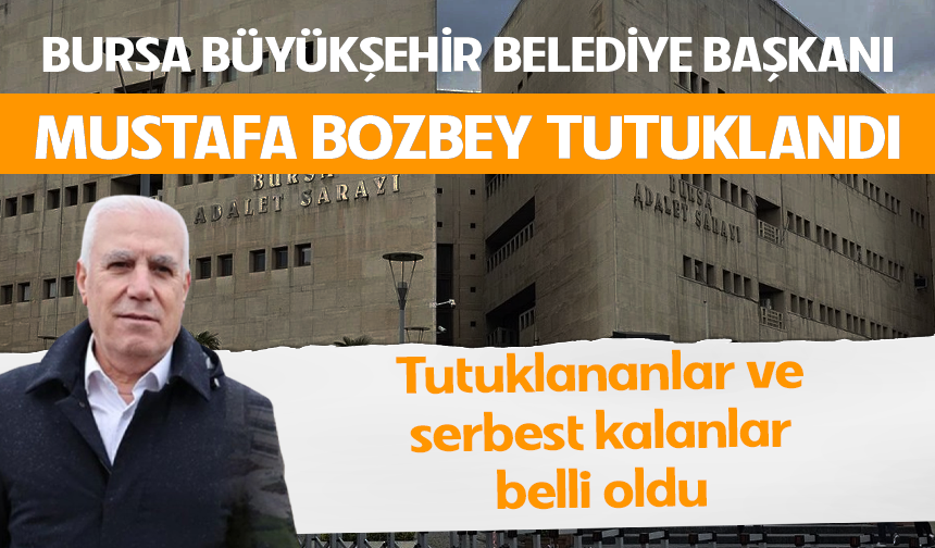 Bursa'daki operasyonda 30 kişi tutuklandı, 27 kişi serbest bırakıldı
