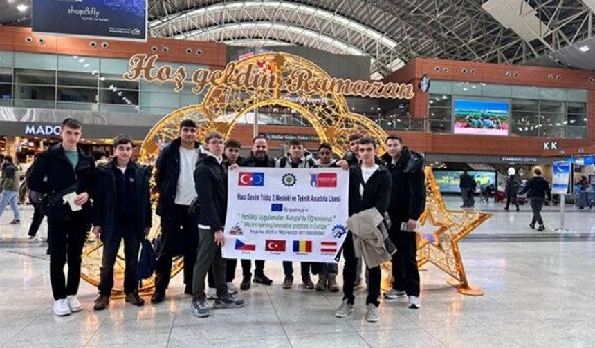 İnegöl'den Avrupa’ya eğitim köprüsü! İnegöllü öğrenciler Erasmus’la yurt dışında