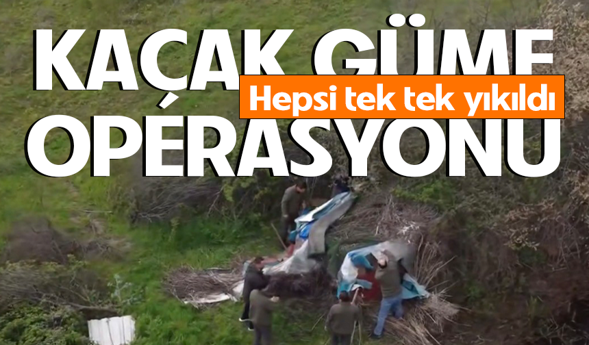 Bursa'da kaçak güme operasyonu