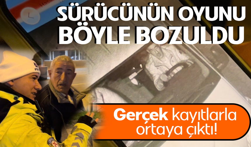 Bursa'da PTS’ye takıldılar: Sürücü değişikliği oyunu ortaya çıktı