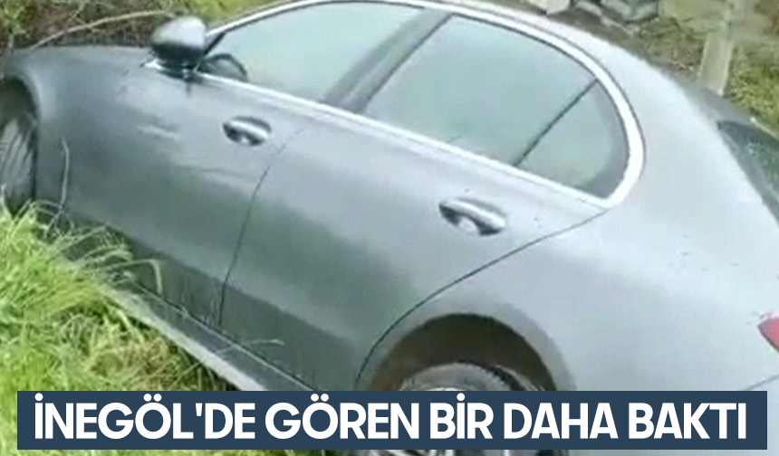 Bursa İnegöl'de gören bir daha baktı