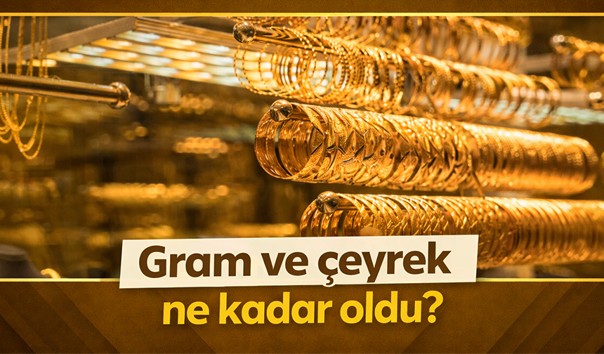 13 Nisan Bursa'da altın fiyatları ne durumda?