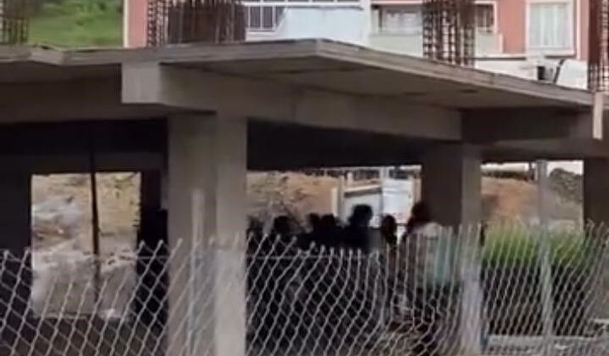 Bursa Osmangazi’de inşaat alanında sopalı kavga: İşçiler birbirine girdi