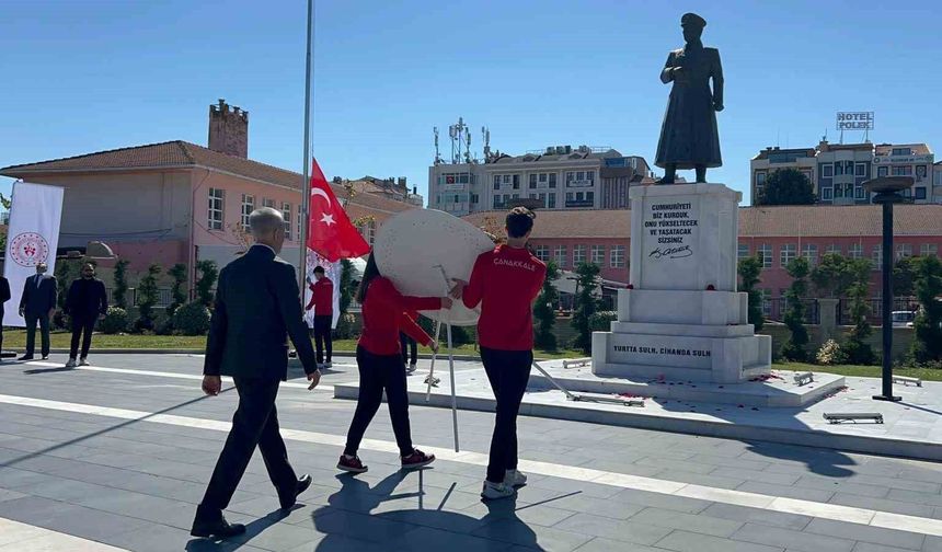 Çanakkale'de 19 Mayıs coşkusu