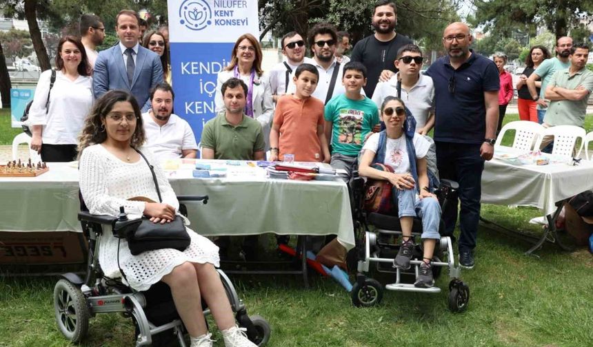 Nilüfer'de engeller sevgi ile aşılıyor
