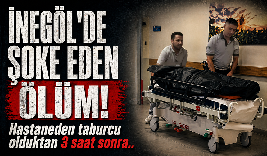 Bursa İnegöl'de şoke eden ölüm!