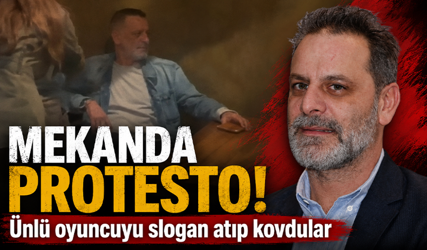 Ozan Güven’e mekanda protesto: Kadınlar ünlü oyuncuyu kovdu
