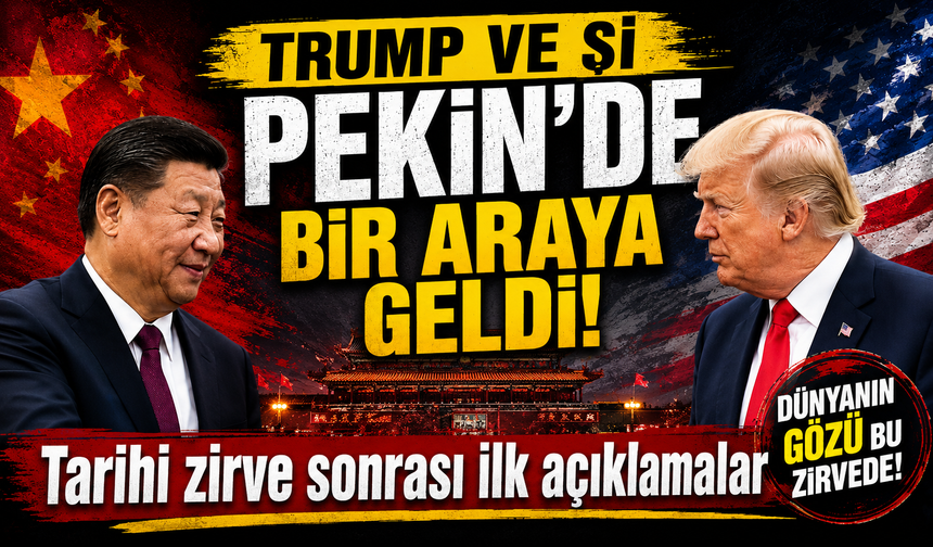 Çin Devlet Başkanı Xi ve ABD Başkanı Trump’tan tarihi zirve
