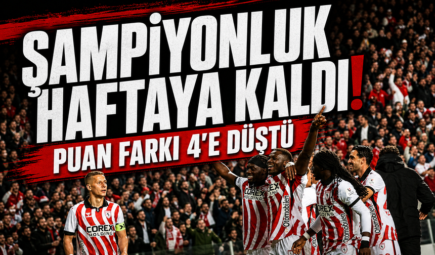 Galatasaray, Samsun'da yıkıldı