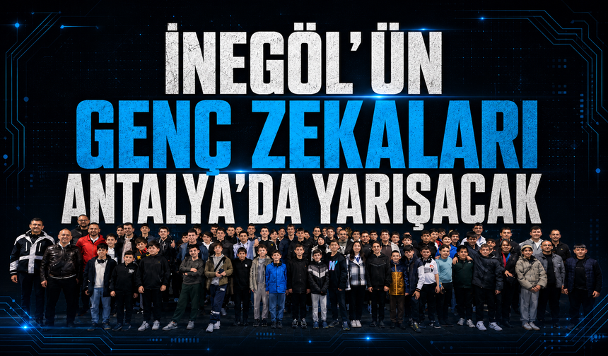 İnegöl Belediyesi Öğrencileri Robot Yarışmasına Götürdü