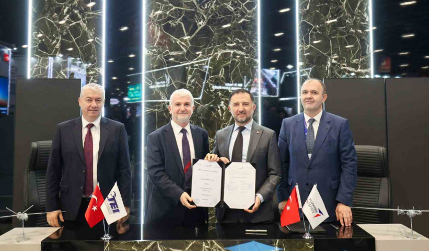 TUSAŞ ile TEI arasında İHA motor tedarikine yönelik stratejik anlaşma sağlandı