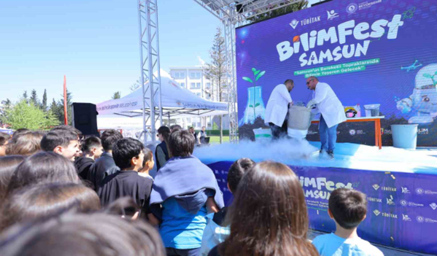 Samsun’da bilim ve teknoloji dolu günler