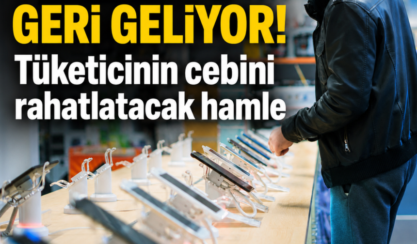 Akıllı telefonlara 12 taksit geliyor! Bakanlık düğmeye bastı