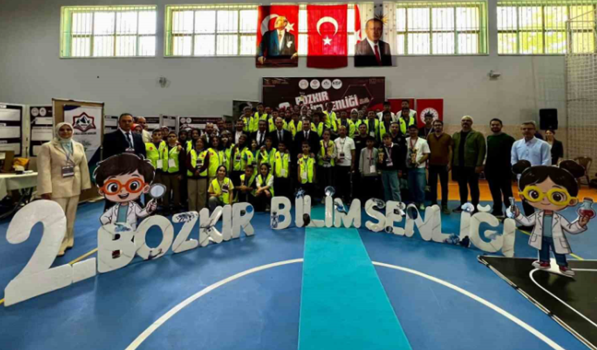 Bozkır’da 2. Bilim Şenliği coşkuyla tamamlandı