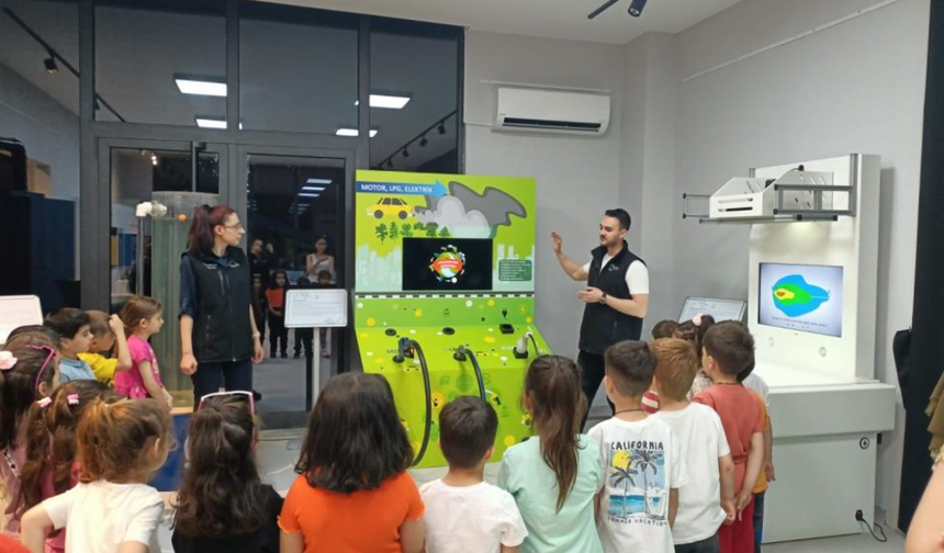 Büyükşehir Belediyesi, çocukları bilim ve çevreyle buluşturdu