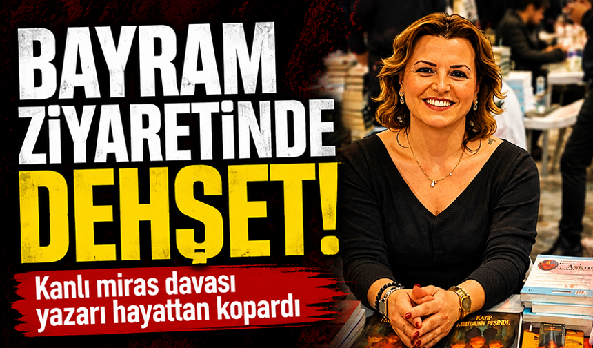 Bayram ziyaretine giden Yazar Ayten Öztürk bıçaklanarak öldürüldü