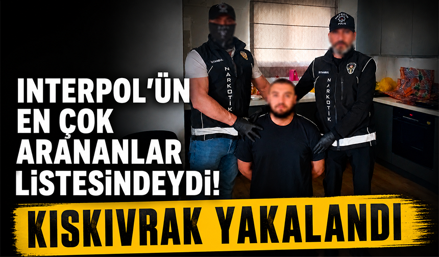Interpol-Europol’ün ‘en çok arananlar’ listesinde bulunan şüpheli yakalandı