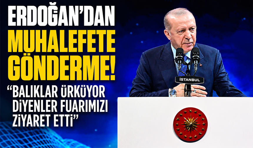Cumhurbaşkanı Erdoğan: ''Savunma sanayi hamlelerimizi engellemeye çalıştılar''