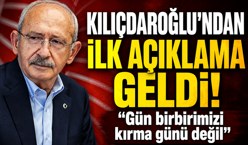 Kemal Kılıçdaroğlu: "Partimiz kişisel ikbal arayışlarının mücadele alanı değildir"