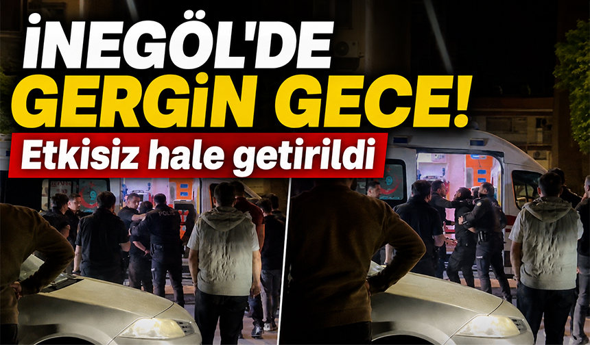 Bursa İnegöl'de çevreye zarar veren şahıs yakalandı
