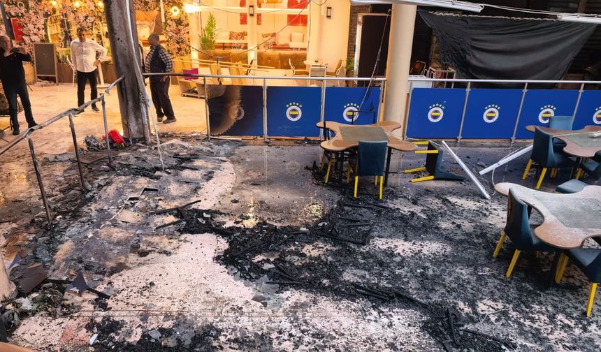 Bursa İnegöl'deki pasajda yangın