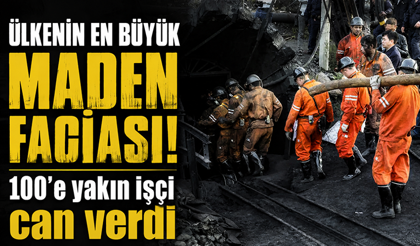 Çin'de kömür madeninde patlama: 90 ölü