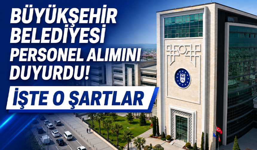 Bursa Büyükşehir Belediyesi cankurtaran alımı yapacak!