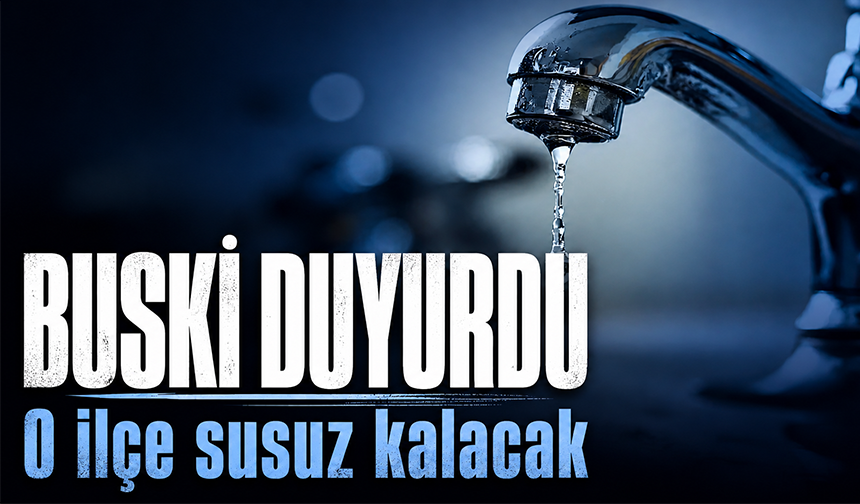 Bursa Gemlik'te su kesintisi
