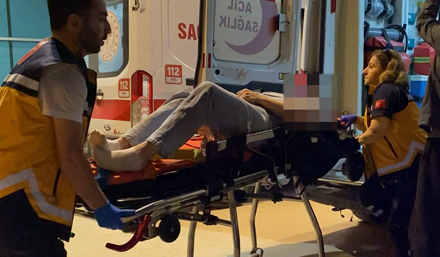 Bursa İnegöl'de genç dehşeti yaşadı