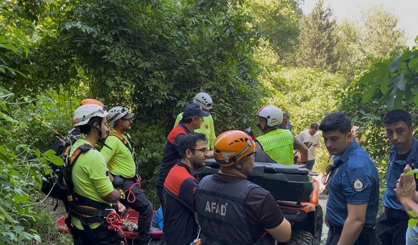 Bursa Uludağ'a ıhlamur toplamaya gitti, uçurumdan düşerek hayatını kaybetti