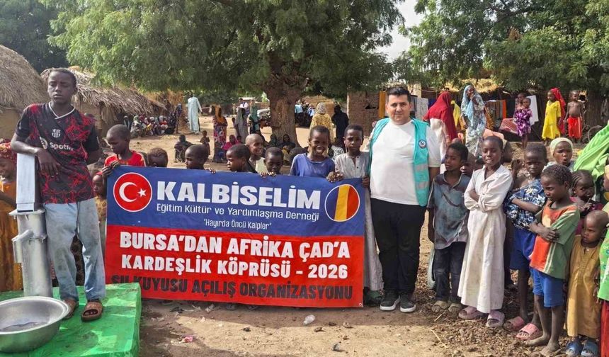 Afrikalı yetimlerin yüzü Kalbi Selim'le güldü
