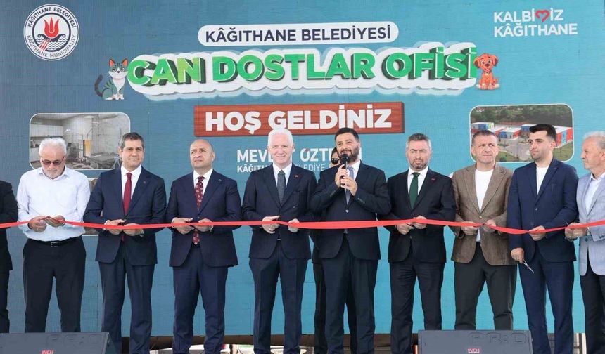 Kağıthane'de sokak hayvanları için 10 dönümlük dev rehabilitasyon merkezi hizmete açıldı