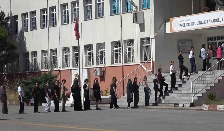 Yalova'da YKS heyecanı