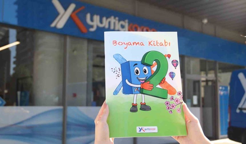 Yurtiçi Kargo, şubeleri aracılığıyla çocuklara boyama kitabı dağıtacak