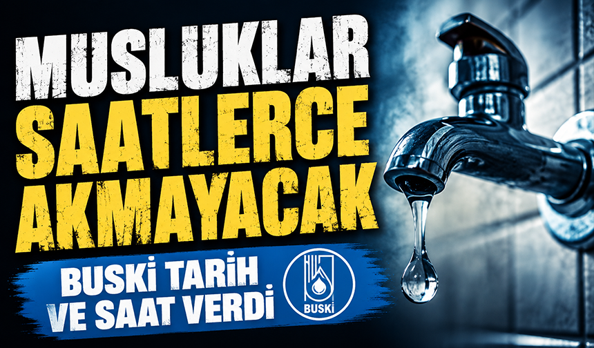 Bursa'da Nilüfer ve Mustafakemalpaşa ilçelerinde su kesintisi